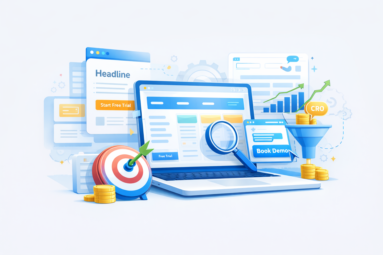 SEO Landingpage Struktur und Conversion